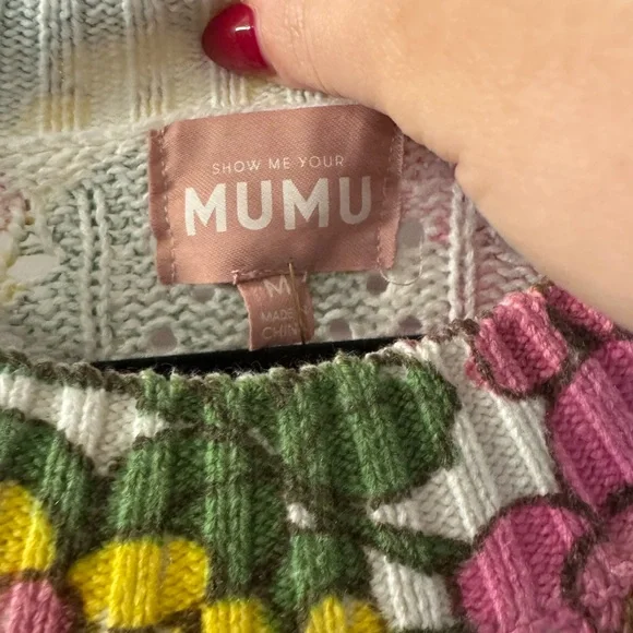 SHOW ME YOUR MUMU WOMEN'S VIENNA SWEATER - Picture 3 of 6